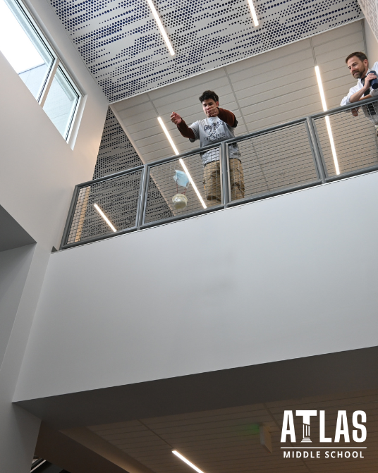 Student drops an egg