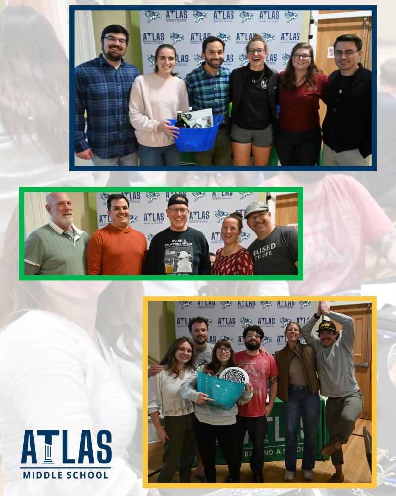 Trivia winners smile