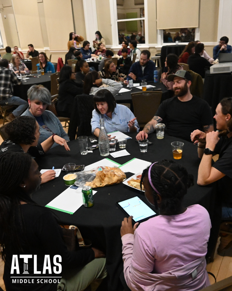 Room filled with participants