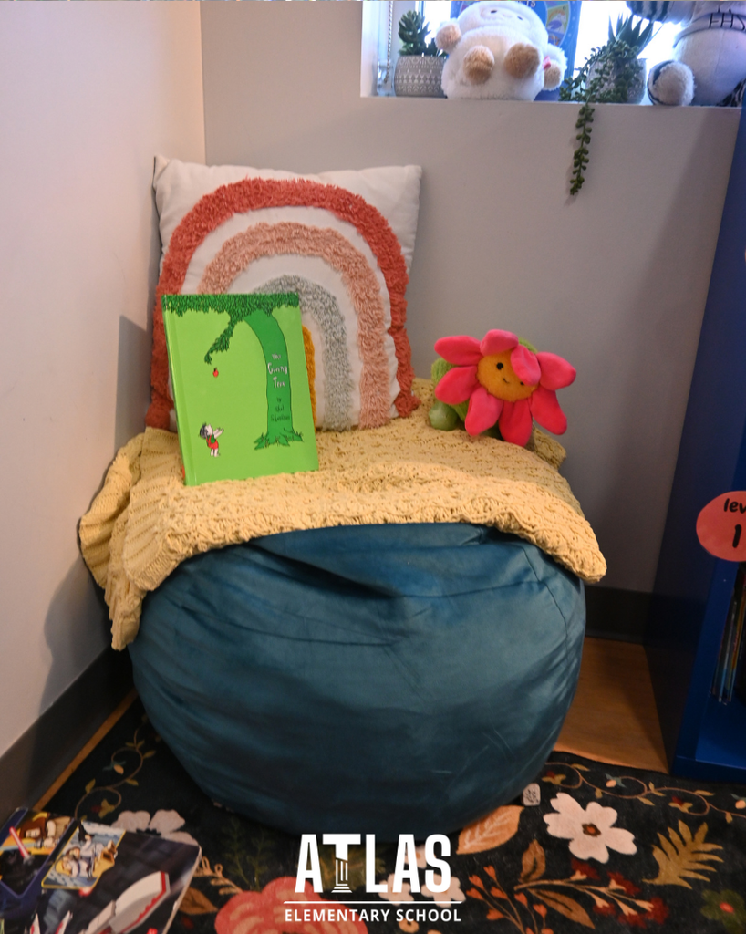 cozy corner for reading