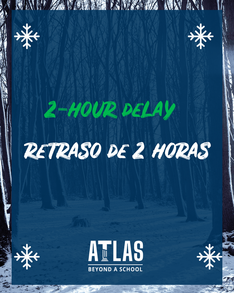 2-hour delay retraso de 2 horas