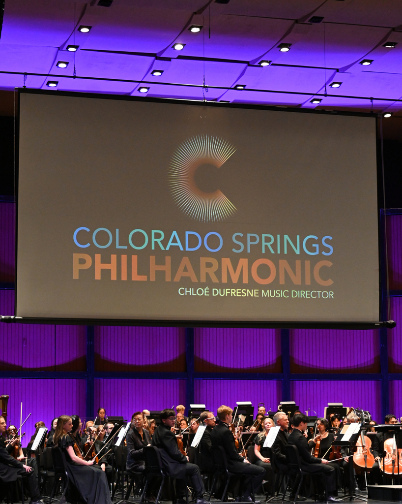 Colorado Springs Philharmonic on stage