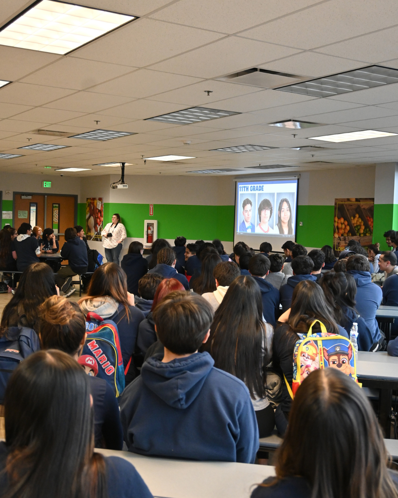 students attend event