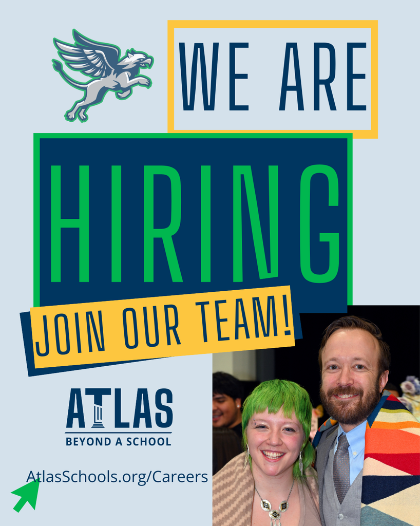 we are hiring. head to atlasschools.org/careers to see which positions are open!