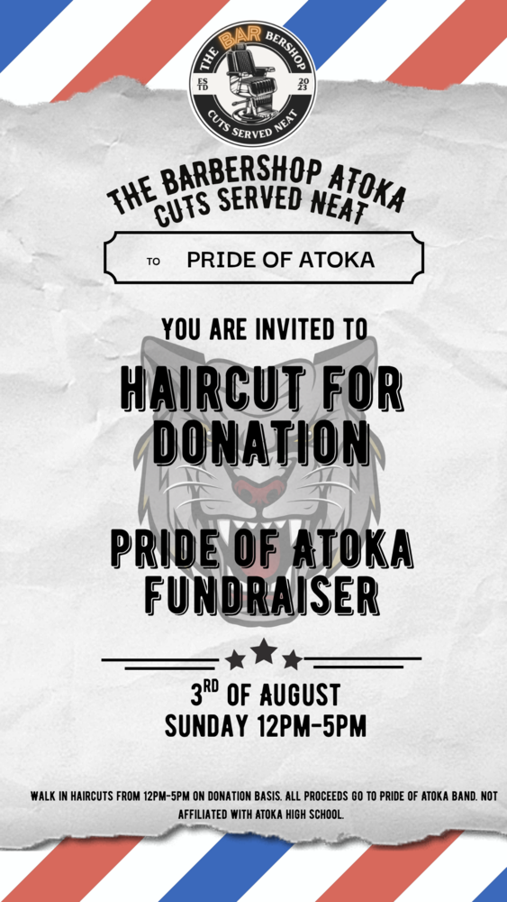 band haircut fundraiser