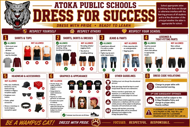 APS dress code visual