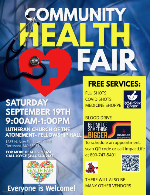 Health Fair - September 19