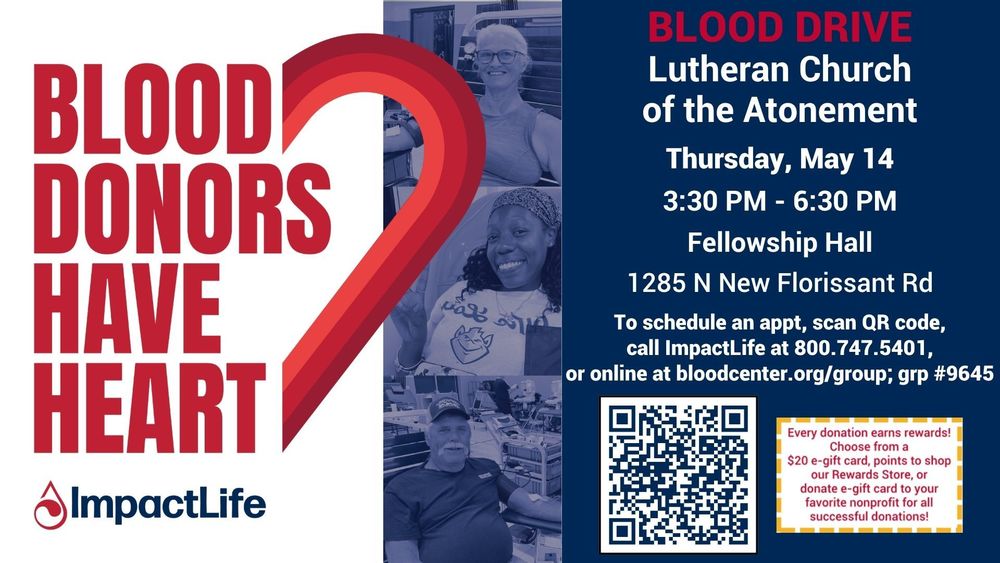 Blood Drive May 14