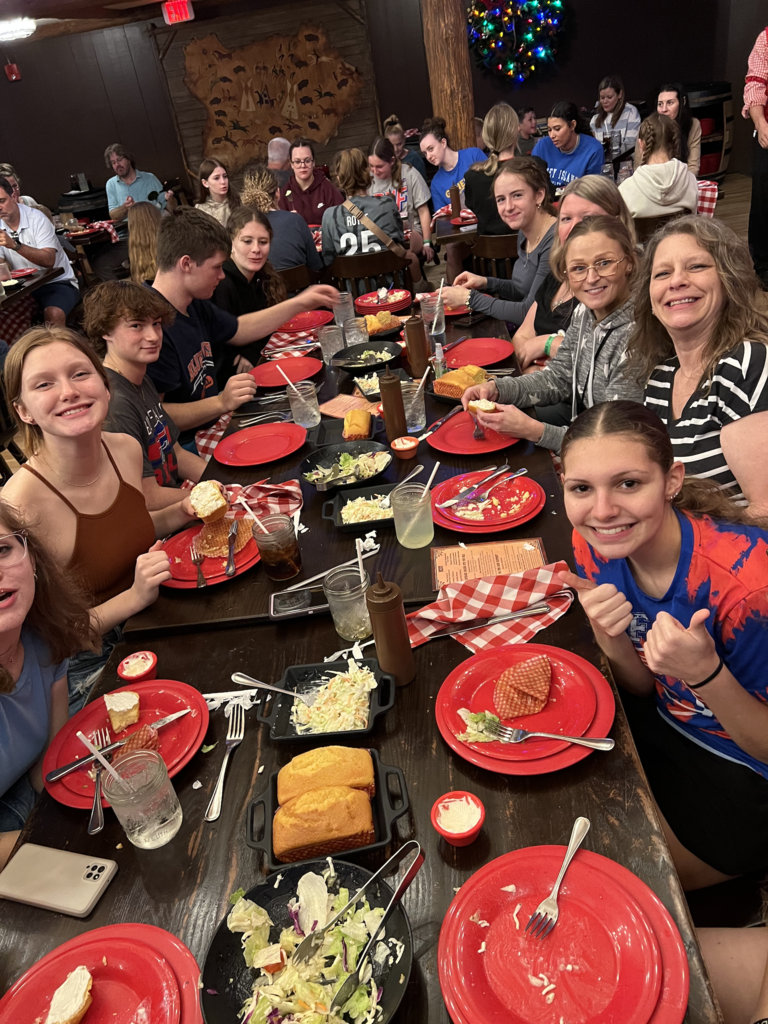 Members of our high school marching band are pictured on their trip to Florida earlier this month.