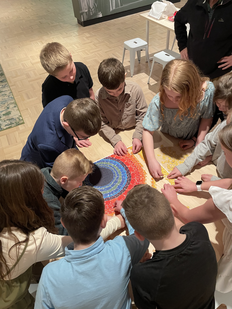 Scenes from our elementary and middle school students’ field trip to Kodak Hall and the Memorial Art Gallery last week.