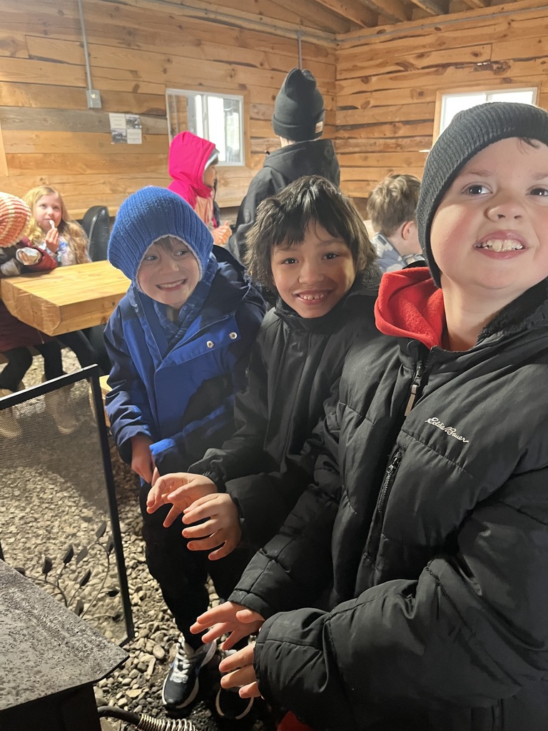Scenes from fourth graders’ field trip to Merle Maple Wednesday.