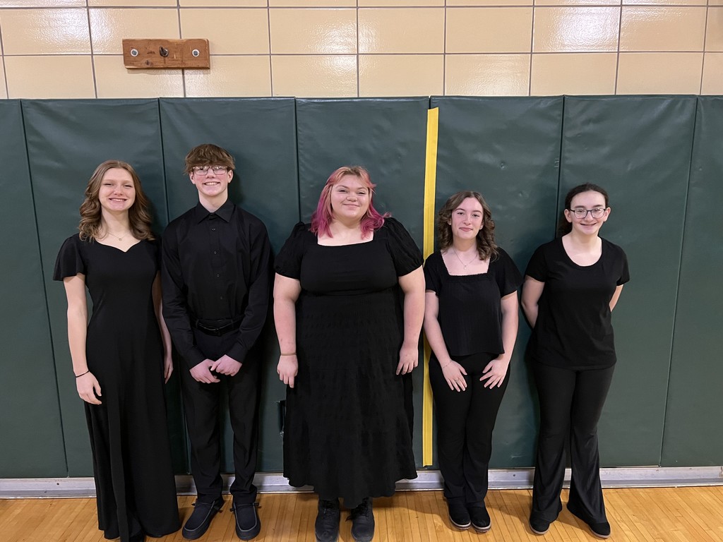 Attica students are pictured at a recent All-County Festival.