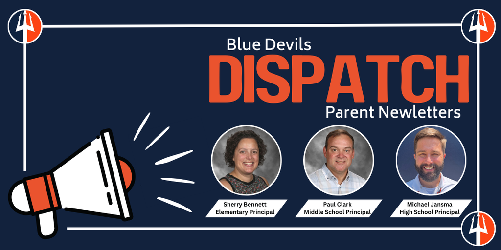 Blue Devils Dispatch graphic.
