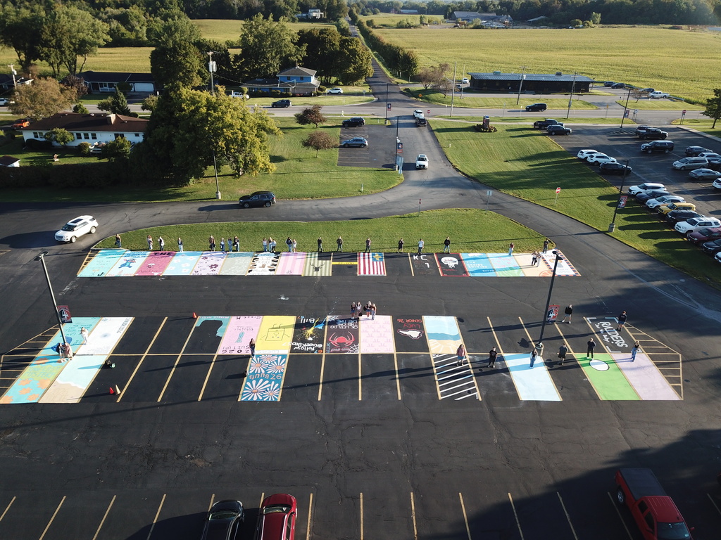 Senior parking spots.