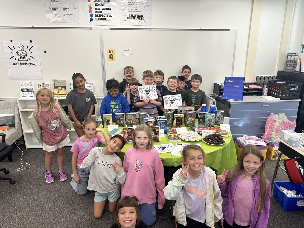 Scenes from Brittny Vigneri’s and Lauren Kocher’s book tasting event at Attica Elementary School last week. 