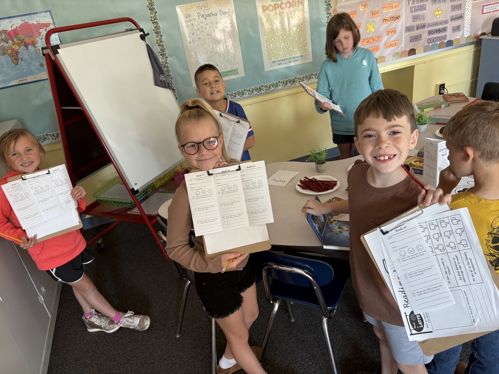 Scenes from Brittny Vigneri’s and Lauren Kocher’s book tasting event at Attica Elementary School last week. 