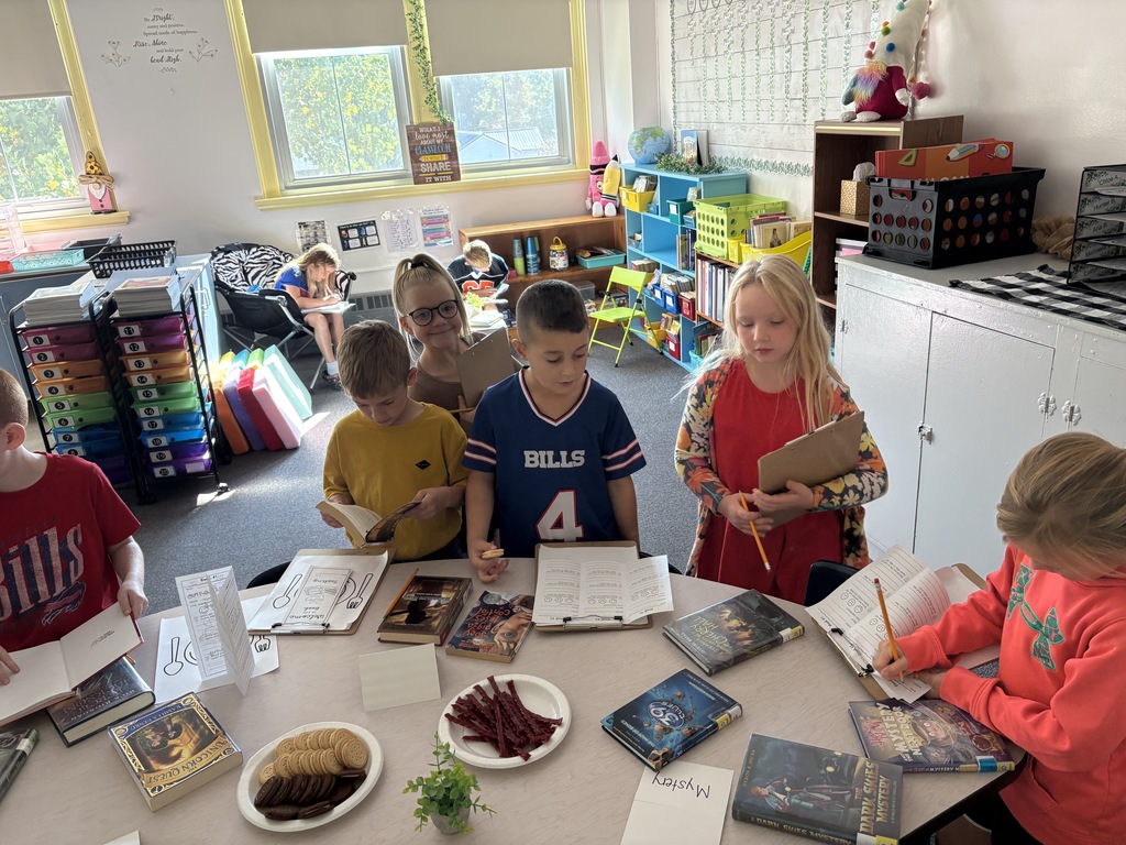 Scenes from Brittny Vigneri’s and Lauren Kocher’s book tasting event at Attica Elementary School last week. 