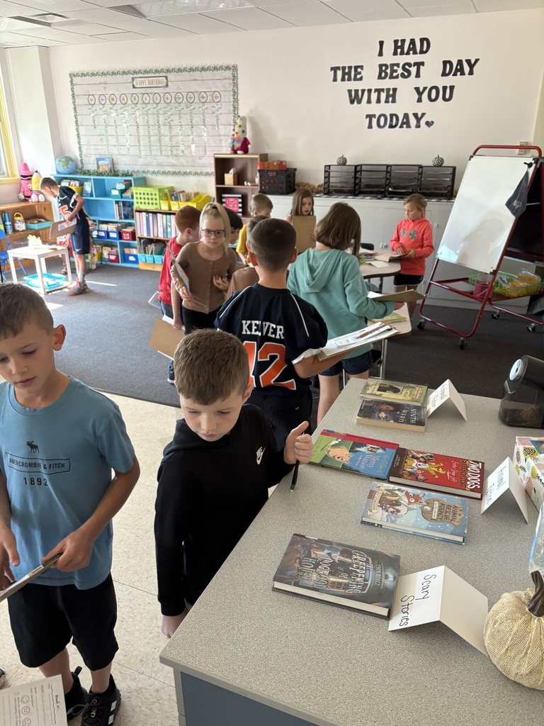Scenes from Brittny Vigneri’s and Lauren Kocher’s book tasting event at Attica Elementary School last week. 