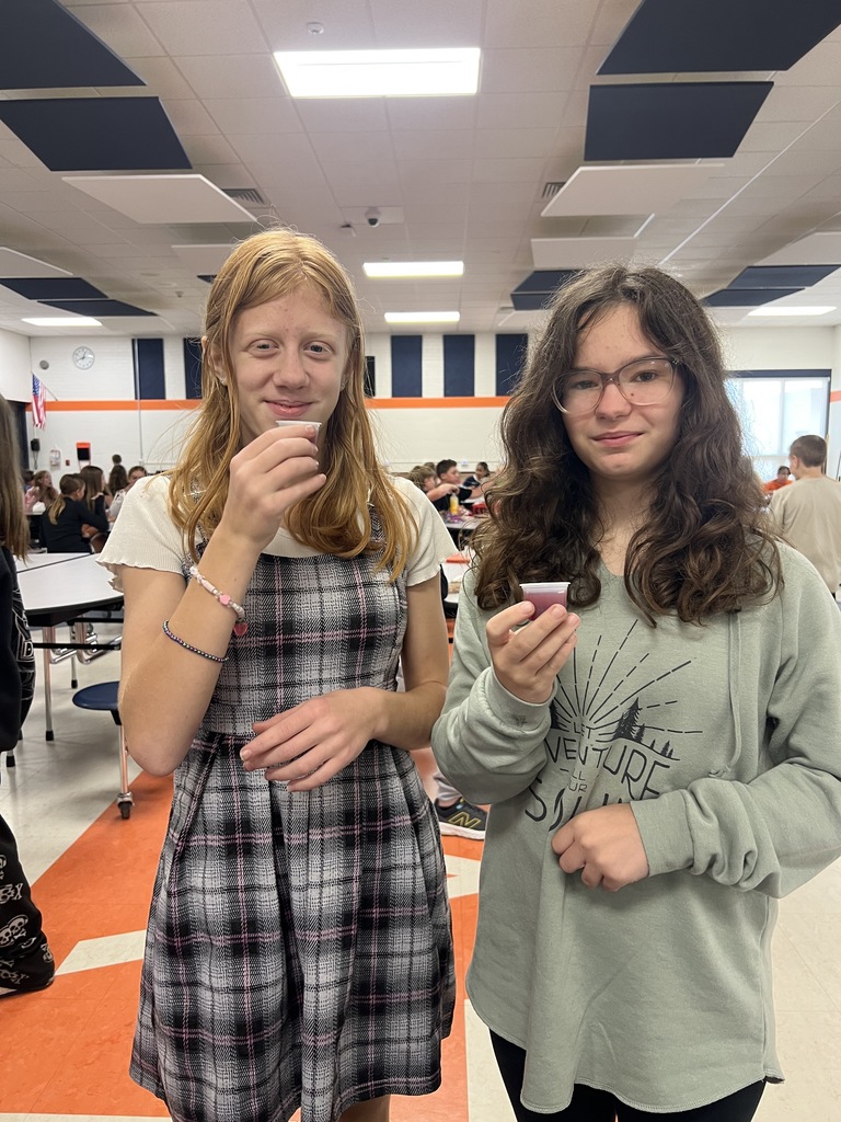 Scenes from Monday’s apple cider taste test.