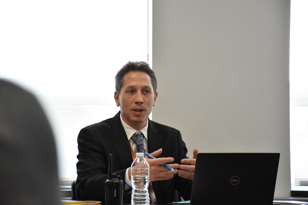 Scenes from our district’s health and safety committee meeting last week. 