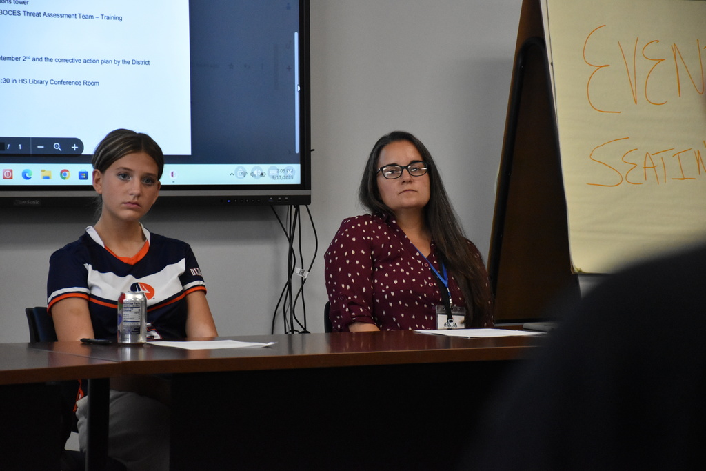 Scenes from our district’s health and safety committee meeting last week. 