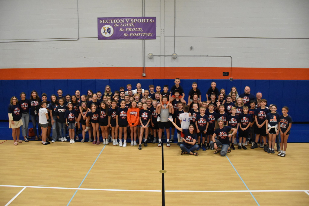 Scenes from Blake Sidell’’s triumphant return to Attica Middle School.