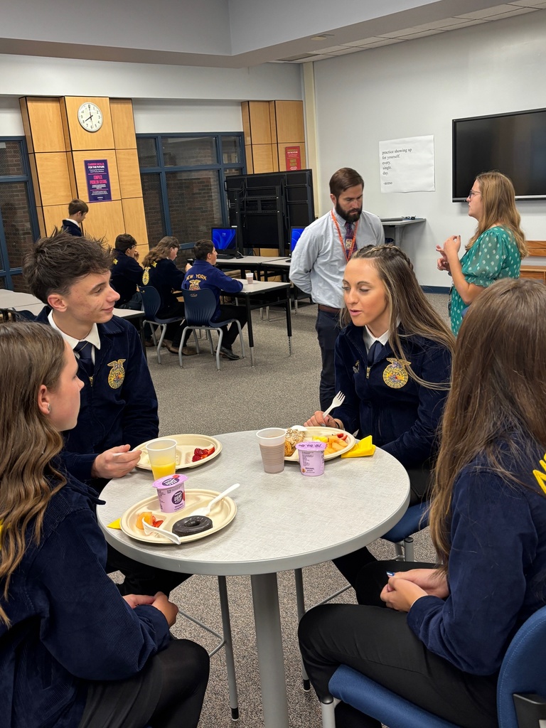 Scenes from the FFA state officers’ visit to Attica last week.