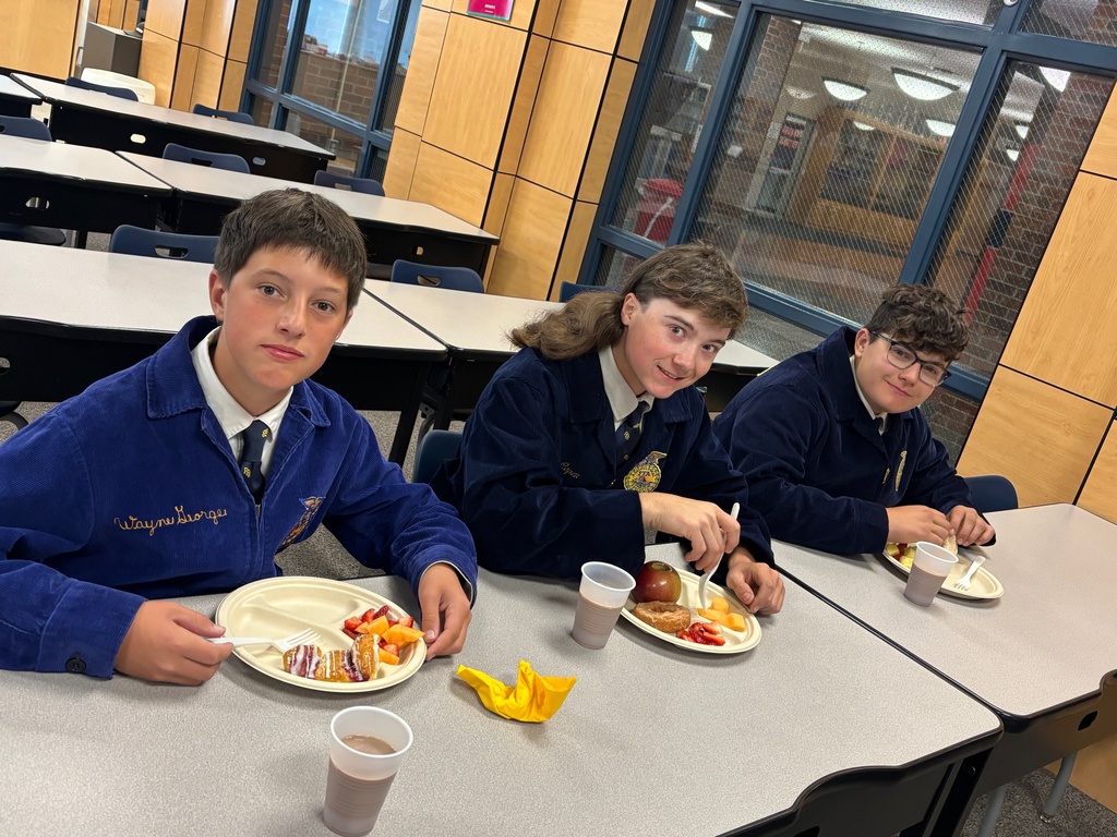 Scenes from the FFA state officers’ visit to Attica last week.
