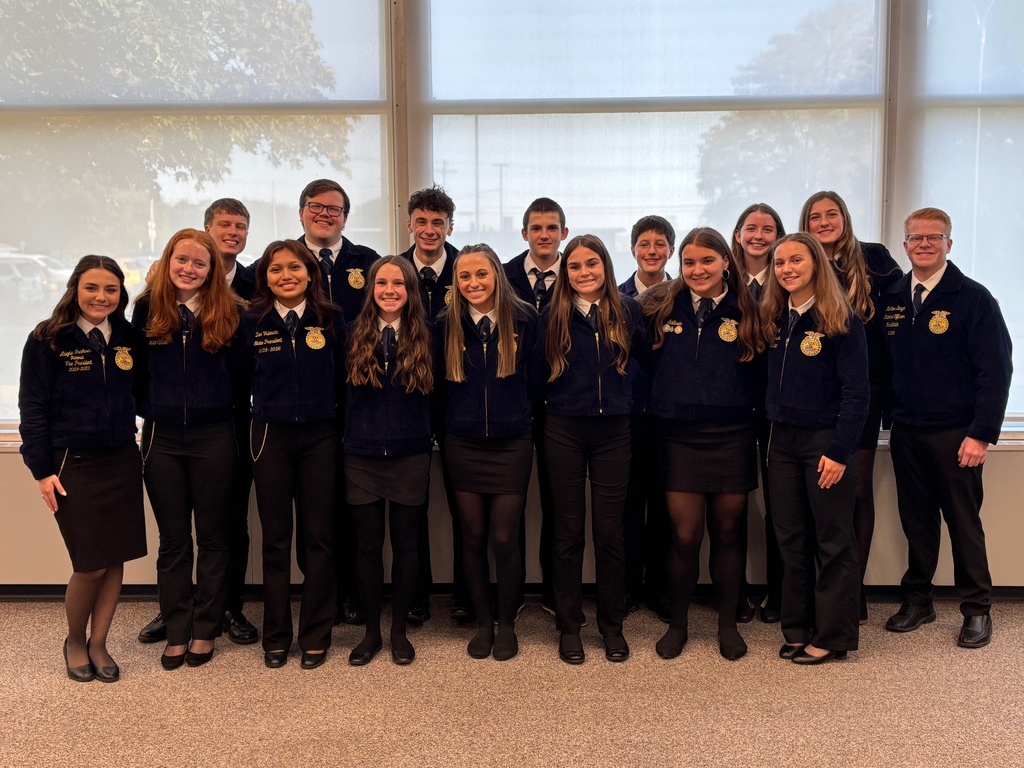 Scenes from the FFA state officers’ visit to Attica last week.