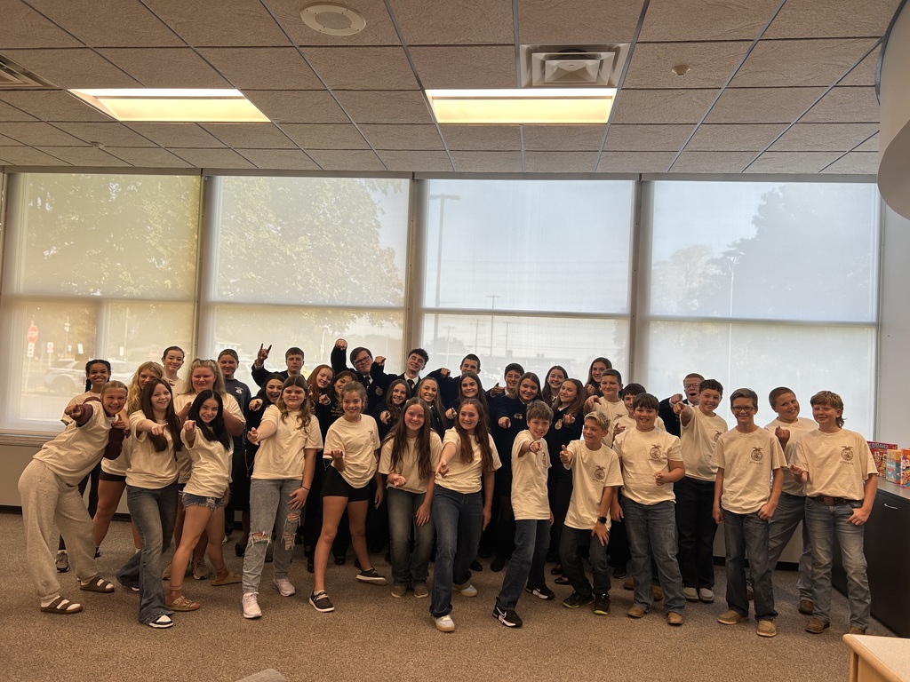Scenes from the FFA state officers’ visit to Attica last week.