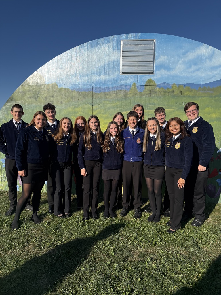 Scenes from the FFA state officers’ visit to Attica last week.