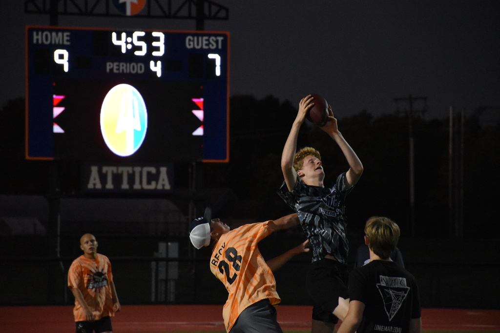 Scenes from flickerball Monday night under the lights of Alumni Field. 