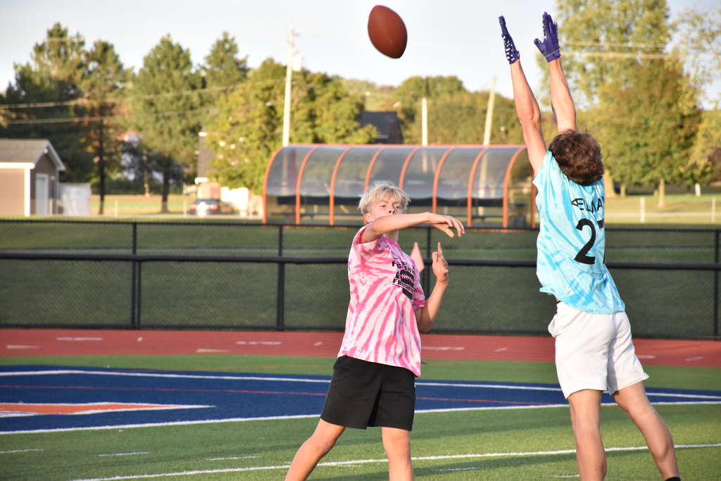 Scenes from flickerball Monday night under the lights of Alumni Field. 