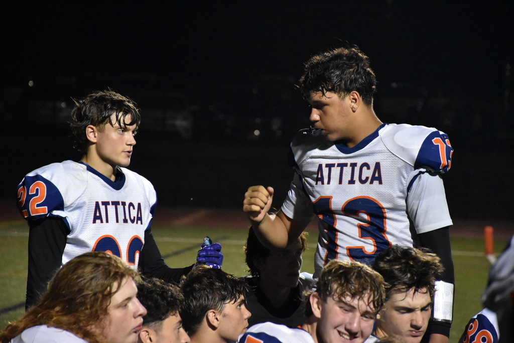  Scenes from Attica’s varsity football game against Avon Sept. 26. 