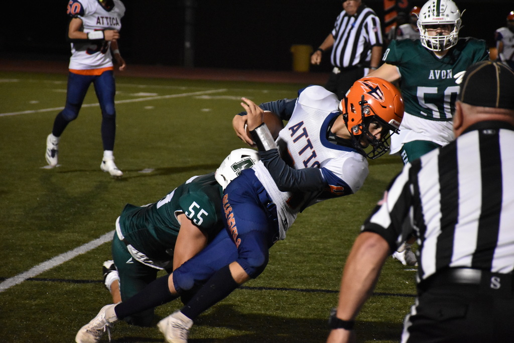 Scenes from Attica’s varsity football game against Avon Sept. 26. 