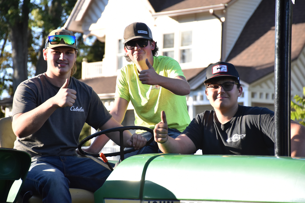 Scenes from our Homecoming Parade on Oct. 3. 