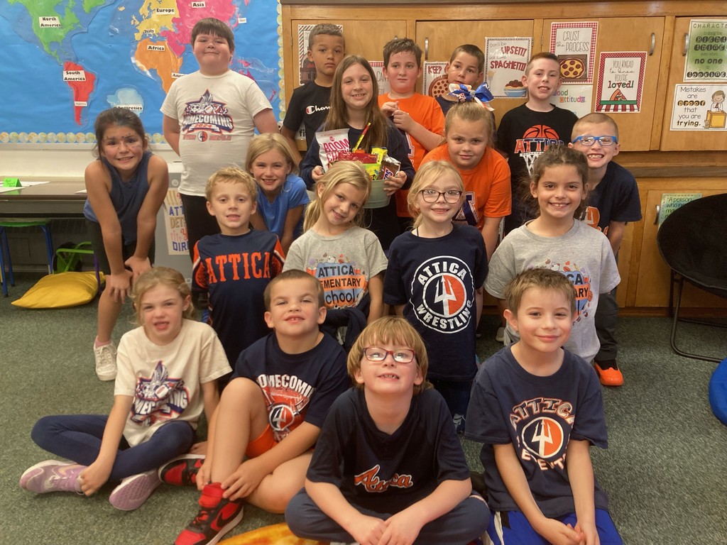 Scenes from National Custodian Appreciation Day Oct. 2 at Attica Elementary School.
