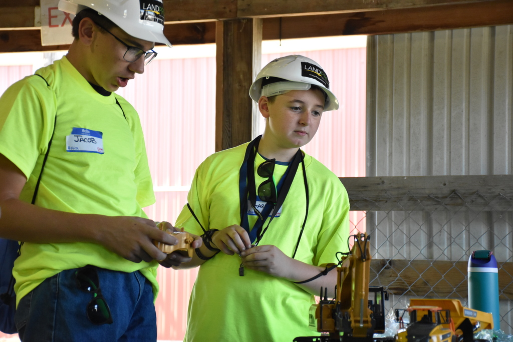 Scenes from the GLOW With Your Hands career exploration event at the Genesee County Fairgrounds Sept. 30. 