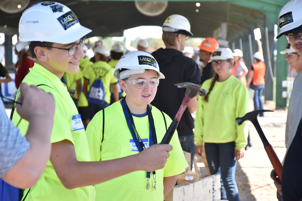 Scenes from the GLOW With Your Hands career exploration event at the Genesee County Fairgrounds Sept. 30. 