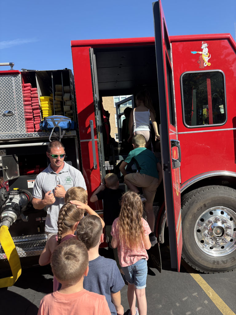 Scenes from Fire Prevention Day at Attica Elementary School Monday, Oct. 6.