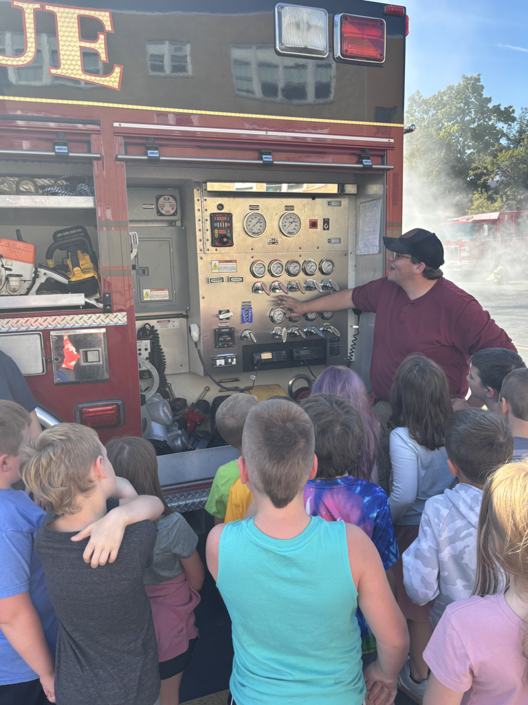 Scenes from Fire Prevention Day at Attica Elementary School Monday, Oct. 6.