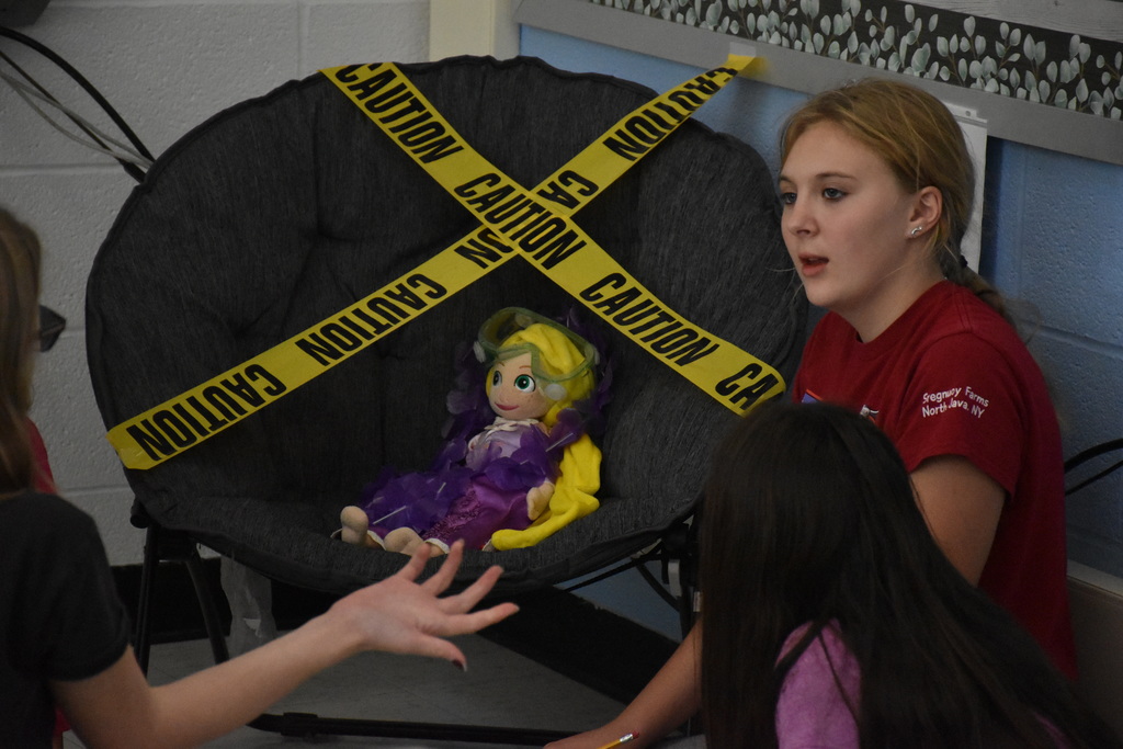 Scenes from Mrs Kayla Eick’s 6th grade science class Wednesday afternoon. 