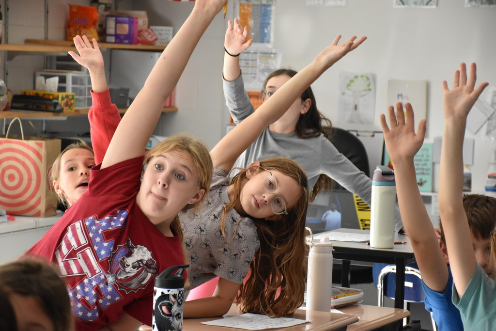 Scenes from Mrs Kayla Eick’s 6th grade science class Wednesday afternoon. Scenes from Mrs Kayla Eick’s 6th grade science class Wednesday afternoon. 