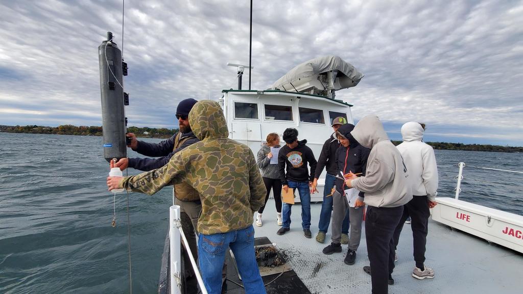 Scenes from Mrs. Elizabeth Winter's AP biology and Mrs. Jenna Linsey's local outdoor sciences students’ field trip to Seneca Lake earlier this week. 