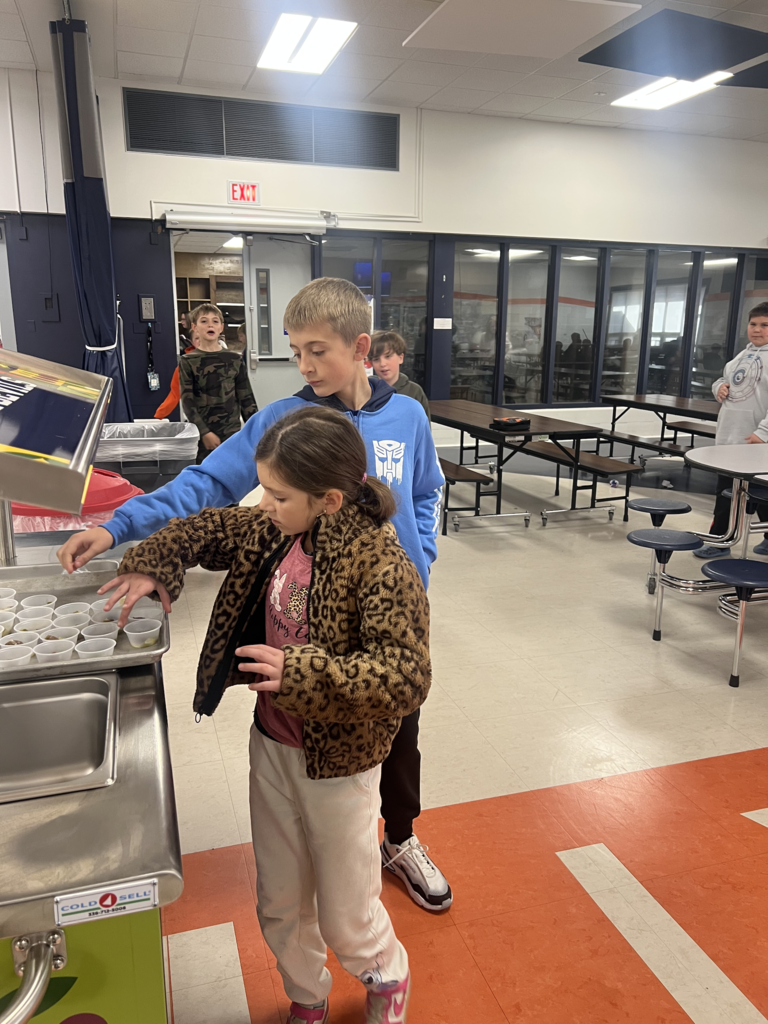 Scenes from our Italian sausage taste test Monday.