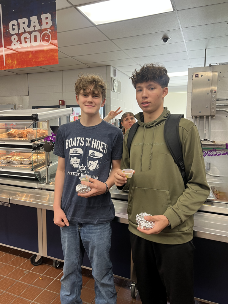 Scenes from our Italian sausage taste test Monday.