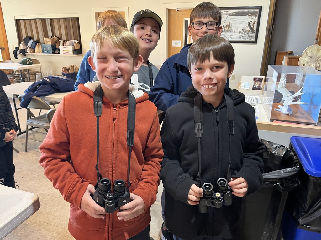 Scenes from sixth graders’ field trip to Beaver Meadow Nature Center Tuesday. 