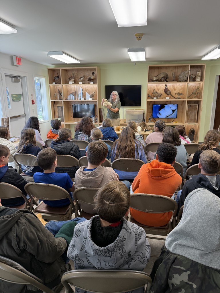 Scenes from sixth graders’ field trip to Beaver Meadow Nature Center Tuesday. 