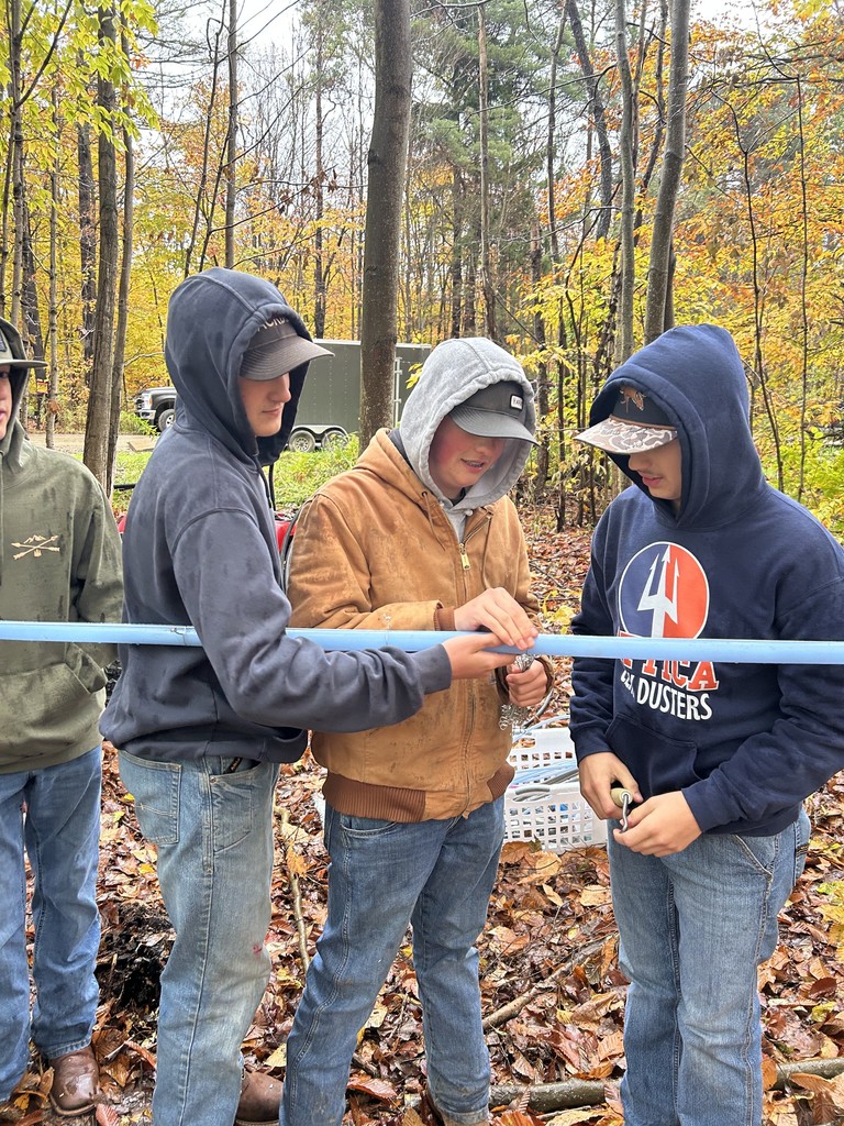 Scenes from Attica FFA’s field trip to Whispering Brook Farms in Gainesville last week. 