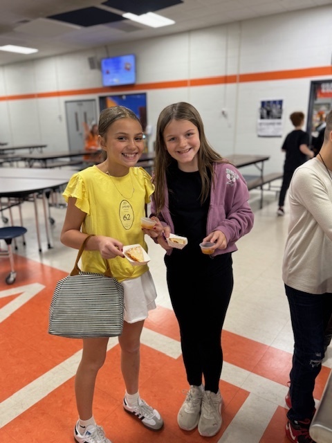 Scenes from Friday's cheese calzone taste test. 